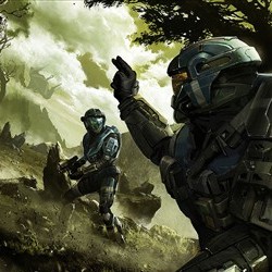 Halo Reach Game Informer cover.