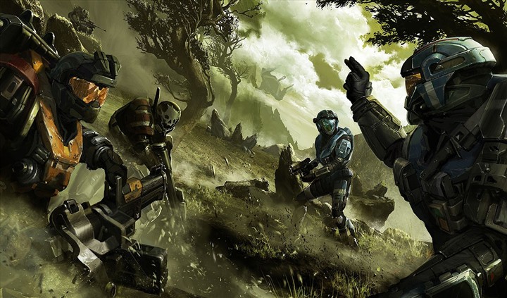 Halo Reach Game Informer cover.