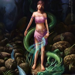 美女与龙