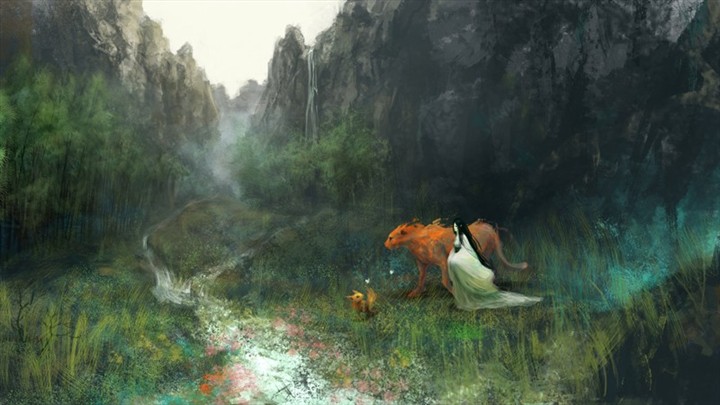 山鬼 赤豹文狸