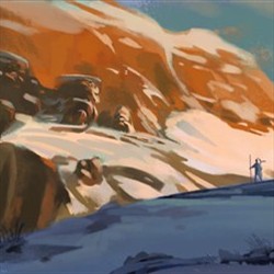 雪山