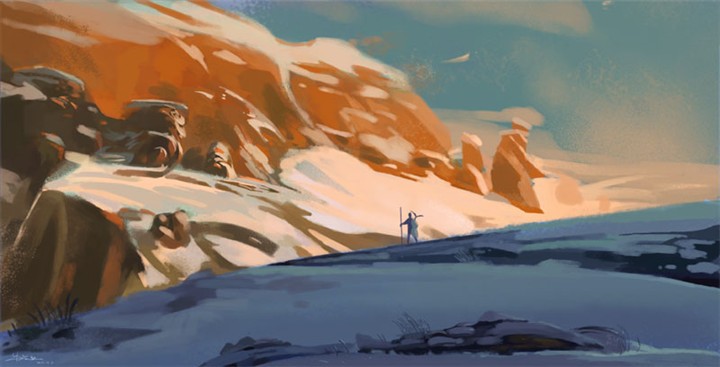雪山