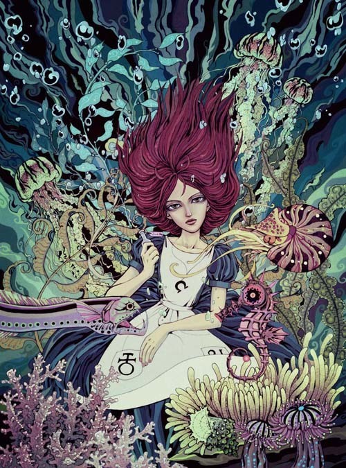 Alice In the Sea_colored