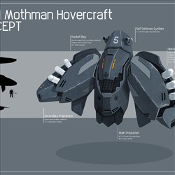 Mothman Hovercraft Concept