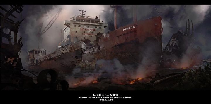 作品名（必填）子弹钉-Art-近期场景概念