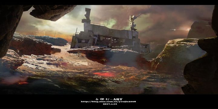 子弹钉-Art-近期场景概念