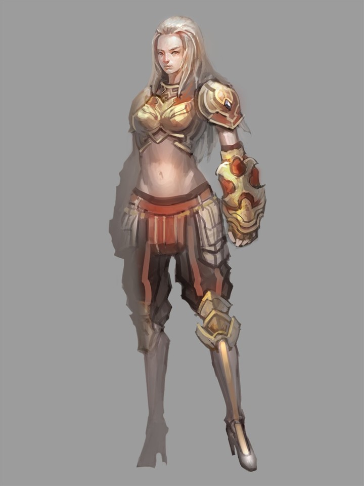 女战士角色