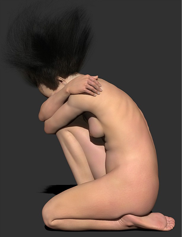 zbrush4R3 妹纸