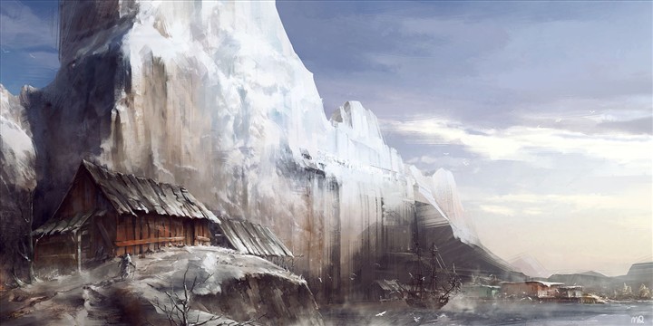 Village In Winter for AC Rogue