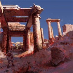 沙漠神庙遗迹