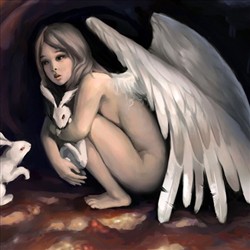 天使和兔子