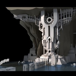 gigantic_underworld_3D environment design