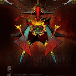 浮域－演义三国比赛作品 海报－关羽
