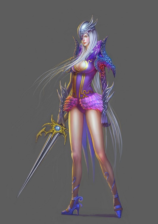 女战士