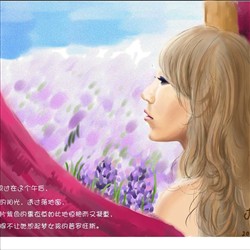小说插画——素雅