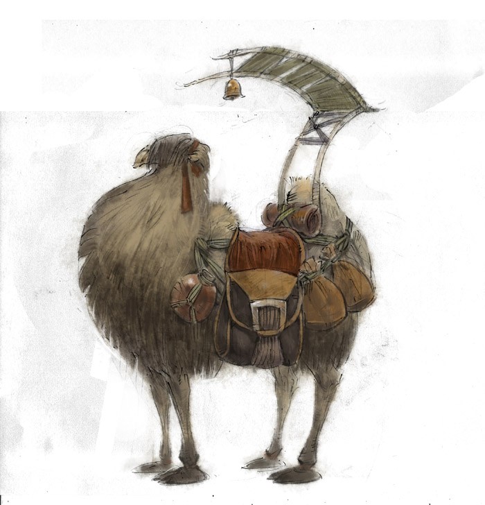 圣王-商队骆驼