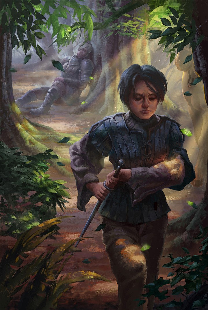 Arya And The Hound