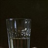 glass and pear