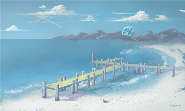 海边