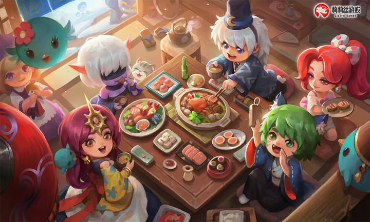 happy new year! let's for a meal!