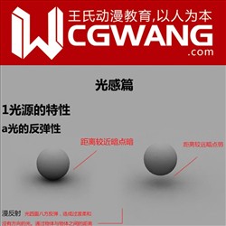 原画、插画、漫画、传统美术、素描光感篇、CGWANG王氏教育集团、旺旺哒教程系列