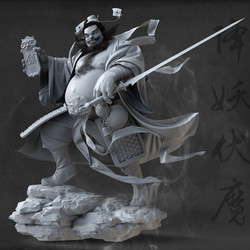 钟馗 3D ZBrush