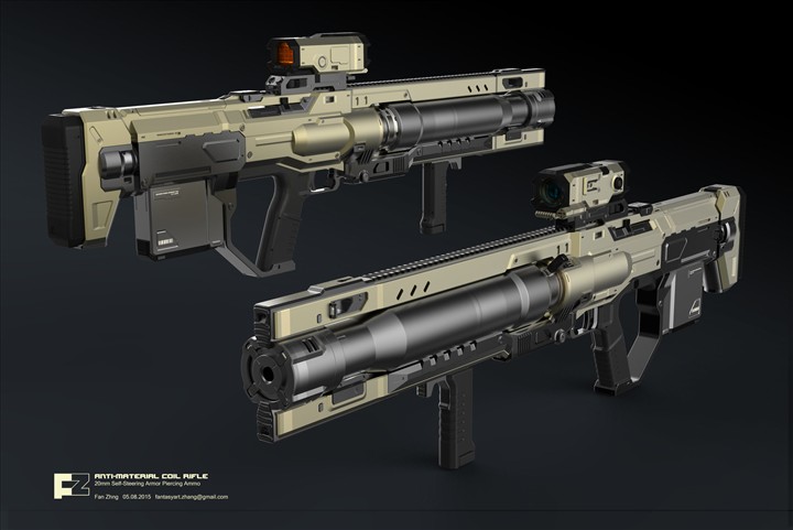 ANTI-MATERIAL COIL GUN