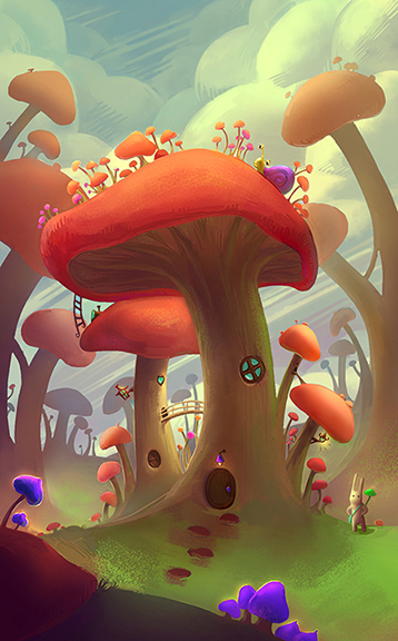 蘑菇微型世界