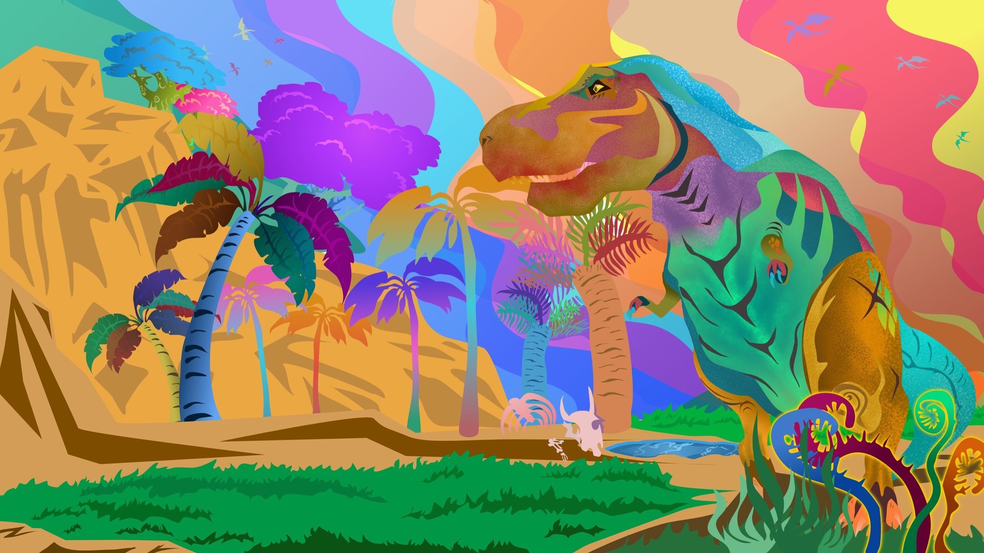 《侏罗纪世界》系列异特龙对比，霸王龙是假王，它才是侏罗纪霸主_恐龙