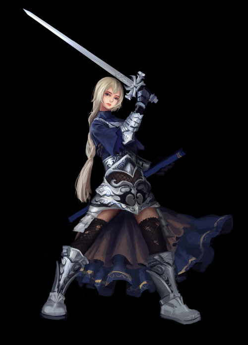 女剑士