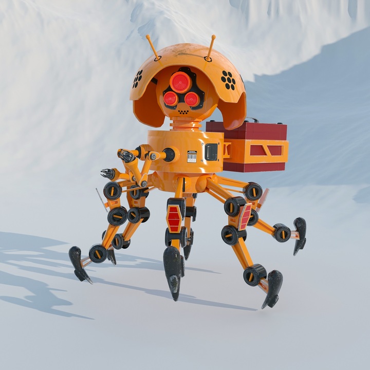 Robot Courier-all-terrain