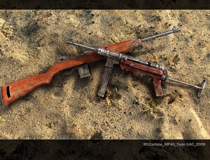 Mp40 & M1carbine