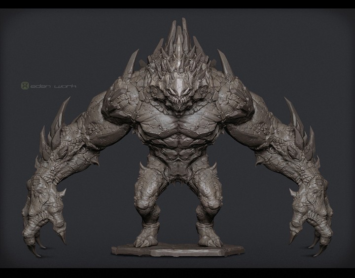 Unreal Engine 3 Game project Giant Monster