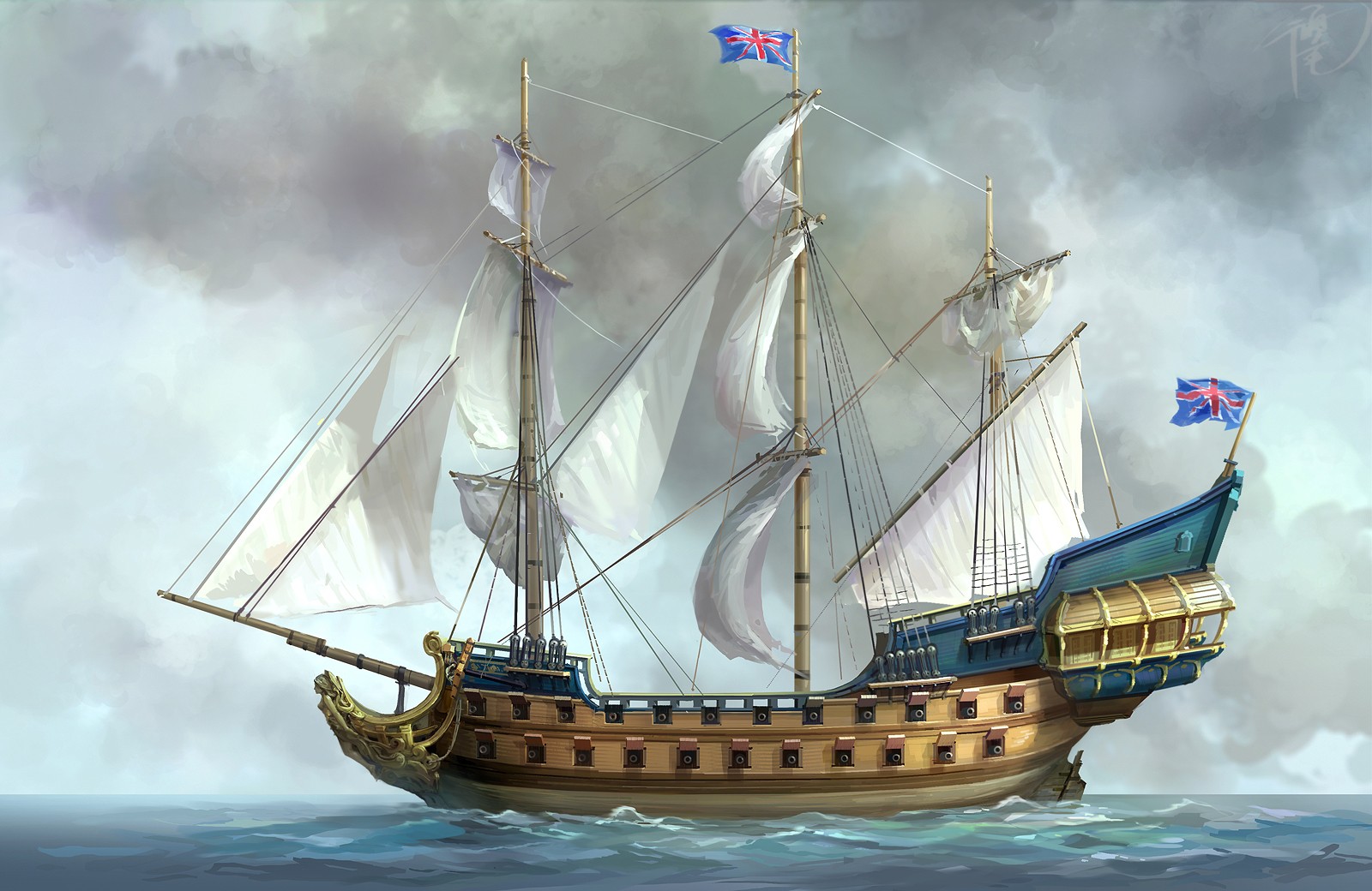 加勒比海盗之海盗主舰死亡级 由 土顽毛 创作 | 乐艺leewiART CG精英艺术社区，汇聚优秀CG艺术作品