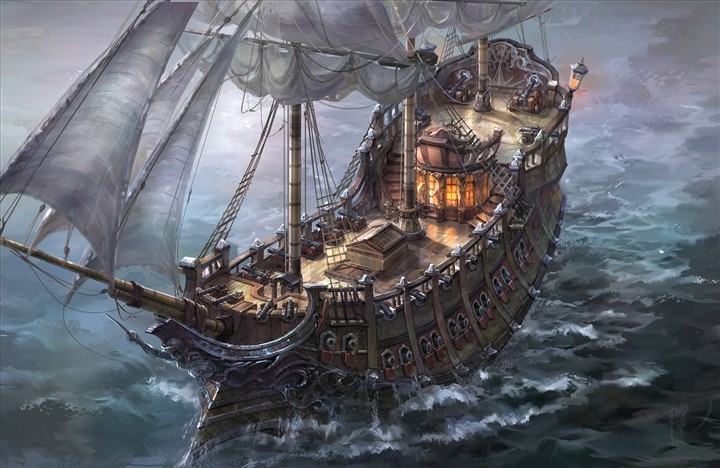加勒比海盗舰船设计之传说级主舰