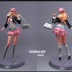 《Fashion girl》max render