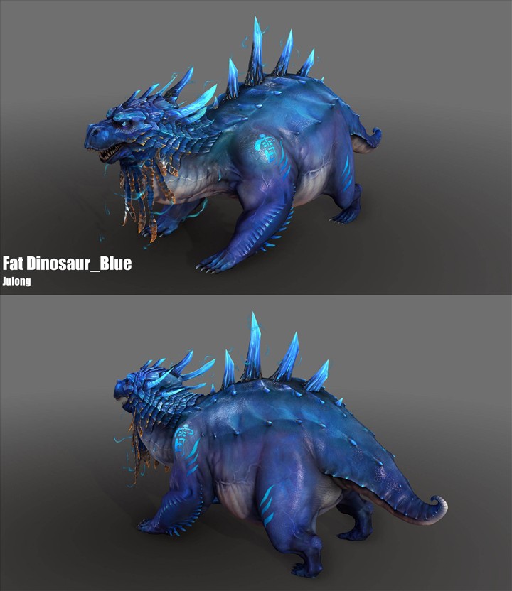 Fat Dinosaur_blue03