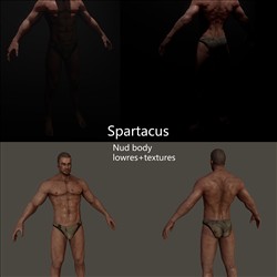 《Spartacus》body textures02