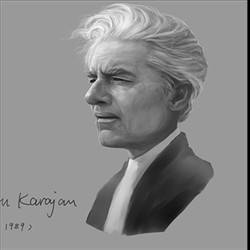 指挥家 赫伯特·冯·卡拉扬（Herbert von Karajan）