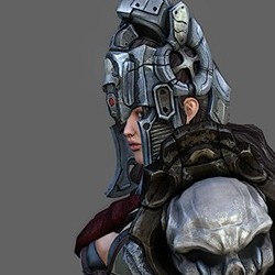 女战士