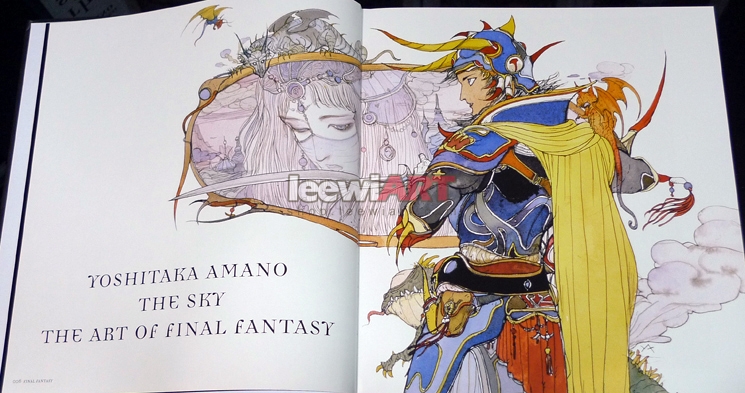 The Sky: Final Fantasy Slipcased Edition（空：天野喜孝最终幻想原画